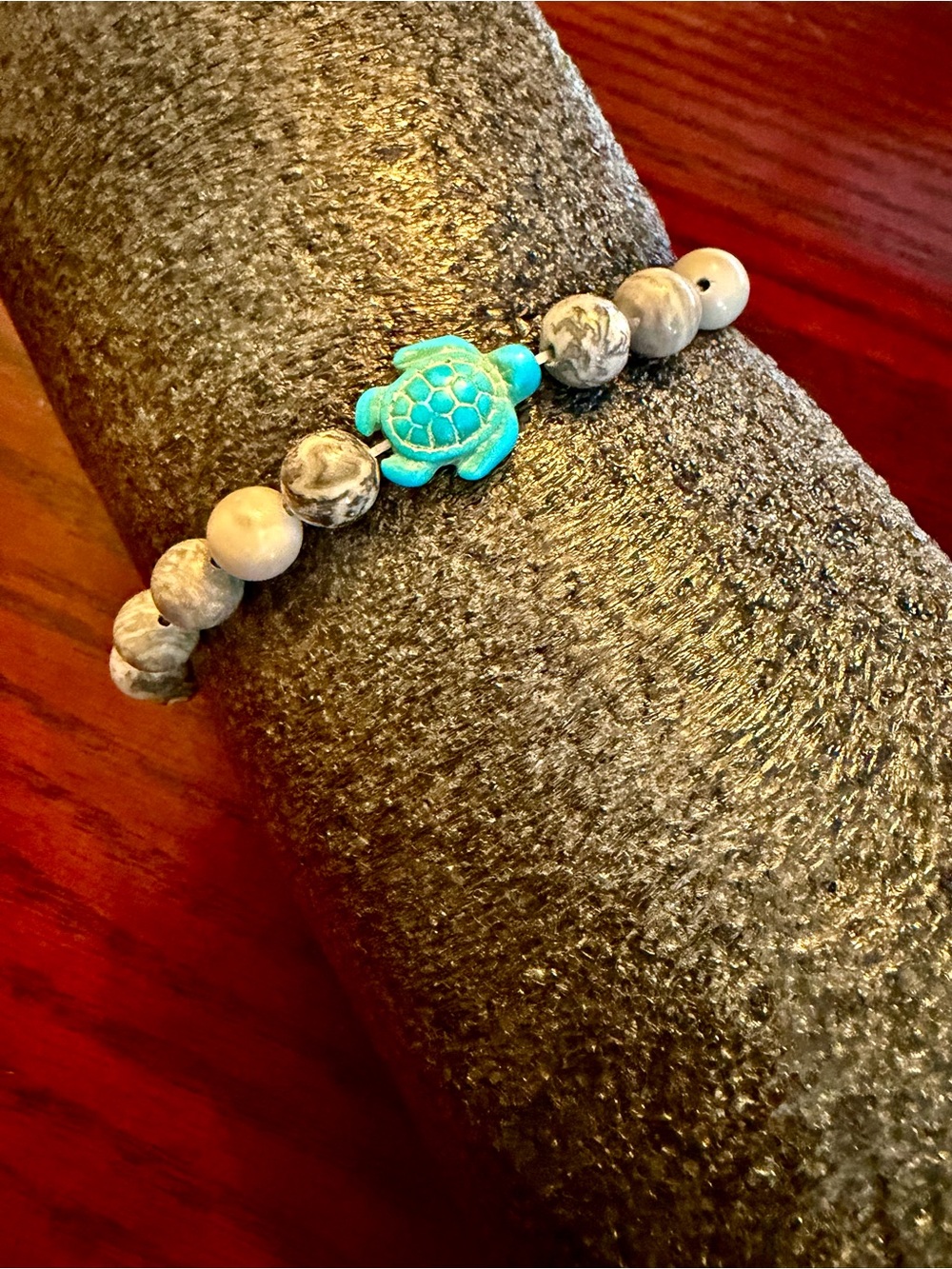 ⭐️2/$15⭐️Labradorite Turtle Bracelet